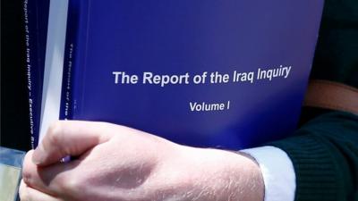 A copy of the Chilcot Report