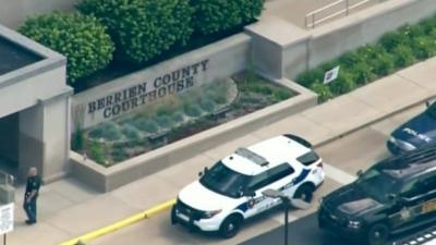 Berrien County Courthouse in St Joseph, Michigan