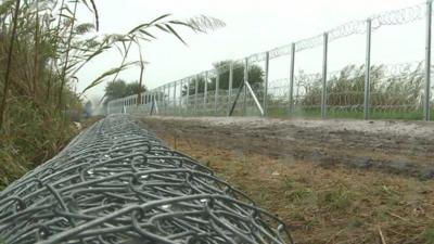 Hungary's border fence