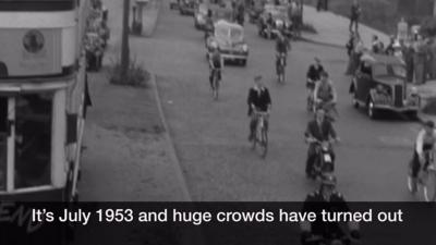 Crowds turn out to bid farewell to Birmingham's last tram