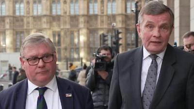 Mark Francois (left) and David Jones