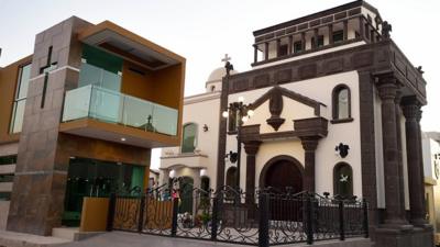 Narcos cemetery in Mexico