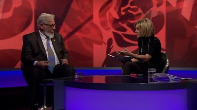 Jon Lansman talks to the BBC's Emily Maitlis