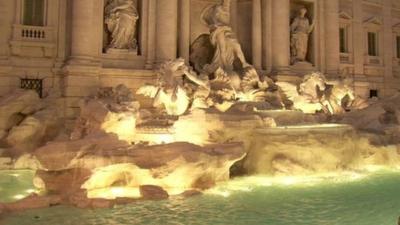 Trevi fountain