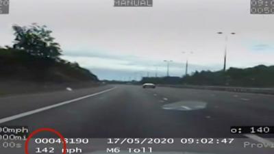 Dashcam footage