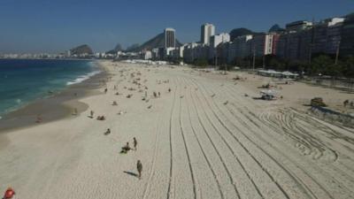 Beach in Rio