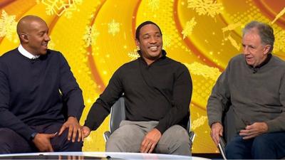 Dion Dublin, Paul Ince, Mark Lawrenson