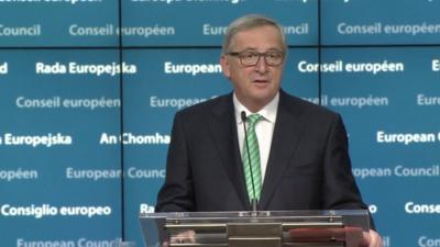 European Commission President Jean-Claude Juncker