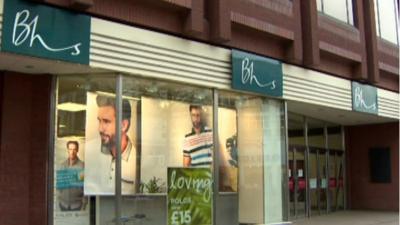 The high street retailer has 164 shops across the UK, including this one in Belfast