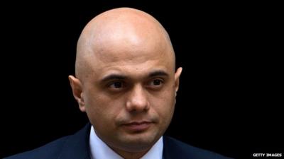 Business Secretary Sajid Javid