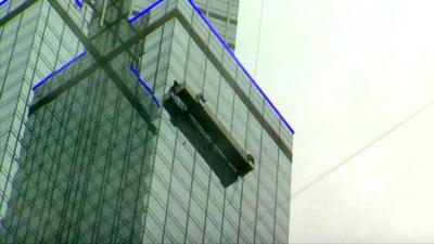 Window washer scaffold