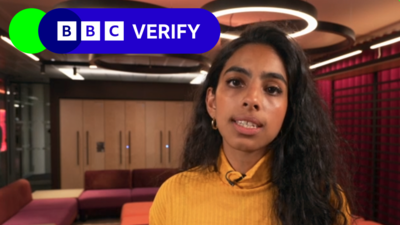 BBC Verify’s Merlyn Thomas examines video of the explosion.