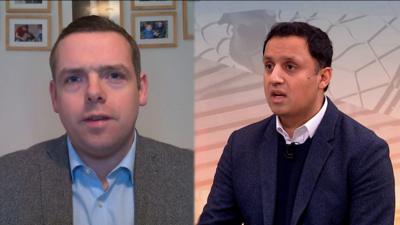 Douglas Ross and Anas Sarwar