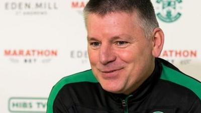 Hibs caretaker boss distances himself from picking Neil Lennon replacement