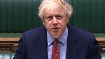 Boris Johnson at PMQs