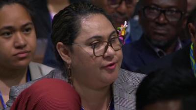 Samoa delegate at COP28