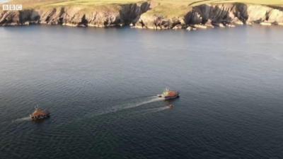 The RNLI rescue boats