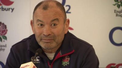 England coach Eddie Jones