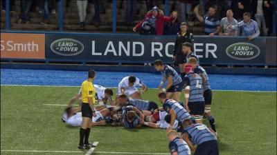 Blues v Glasgow