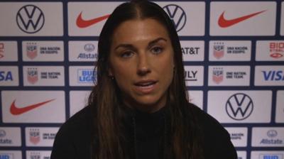 United States forward, Alex Morgan