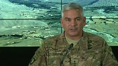 General John Campbell, head of Nato and US forces in Afghanistan