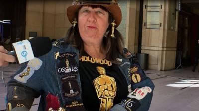 Meet Vivian, a superfan who loves the Oscars.