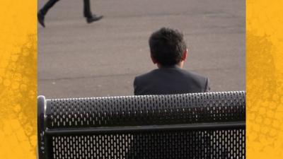 Pupil in playground