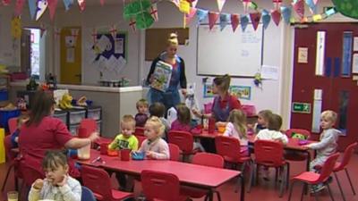 Parents at Little Inspirations nursery in Llantrisant pay £40 a day for childcare