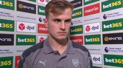 Rob Holdin of Arsenal
