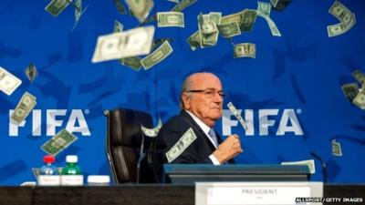 Fifa president Sepp Blatter