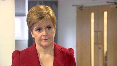 Nicola Sturgeon reacts to Alex Salmond being cleared of sexually assaulting nine women.