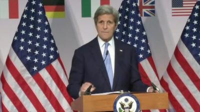 John Kerry, speaking in Japan