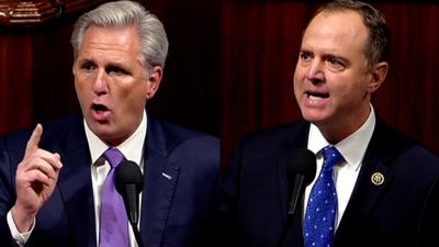 Kevin Mccarthy and Adam Schiff