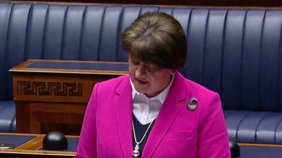 First Minister Arlene Foster