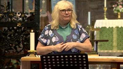 Reverend Susan Myatt was born profoundly deaf and now holds sign language services in Penkridge.