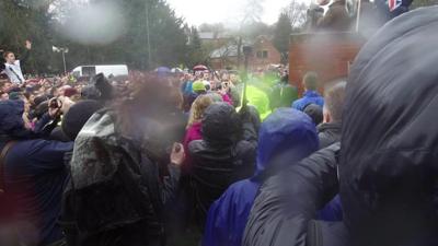 Ashbourne Royal Shrovetide Football Up'Ards Down'Ards