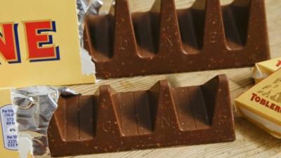 Toblerone bars