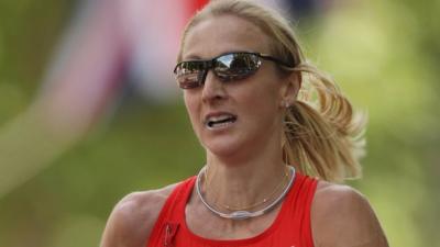 Marathon world record holder Paula Radcliffe