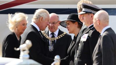 King Charles III meets First Minister Nicola Sturgeon