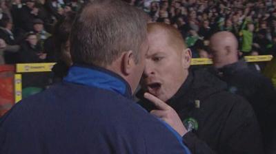 Neil Lennon and Ally McCoist