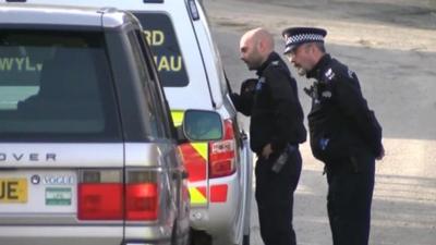 Police talk to Coastguard