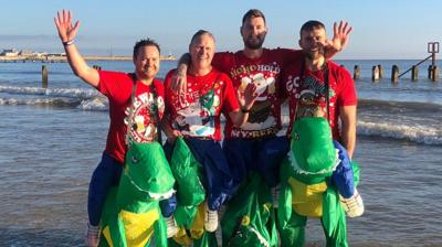 Lowestoft Christmas Dip 2019