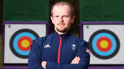 Team GB archer Patrick Huston