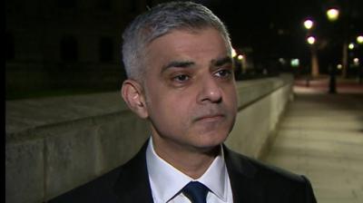 Sadiq Khan.