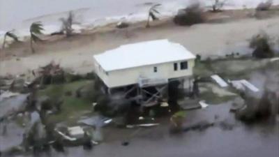 Aerial of Barbuda