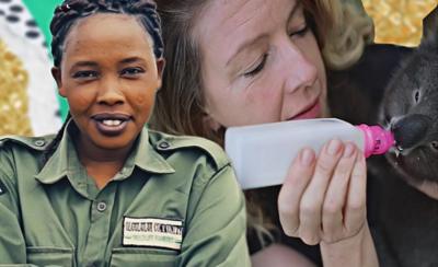 Women who work to protect wildlife all over the world.