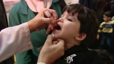 Polio vaccination