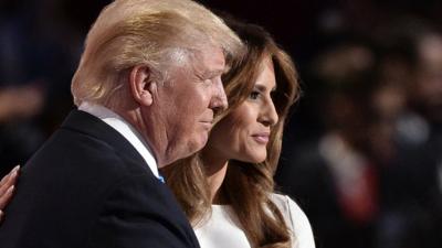 Donald and Melania Trump