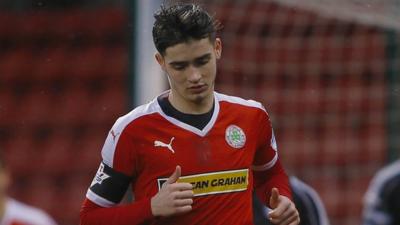 Jay Donnelly scored a hat-trick for Cliftonville against Sport& Leisure Swifts in the Irish Cup