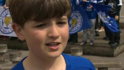 Leicester fan